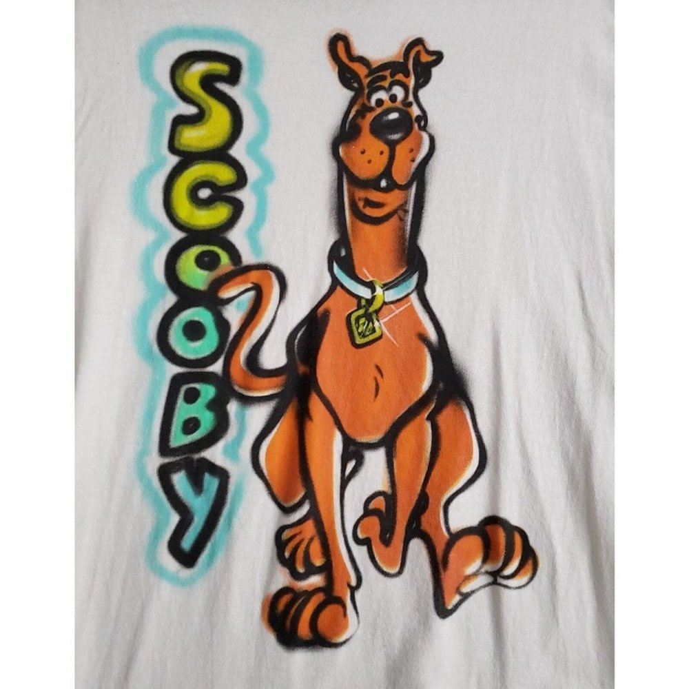 Hanna-Barbera Scooby-Doo Spray-paint Short-Sleeve T-Shirt Unisex Size Medium